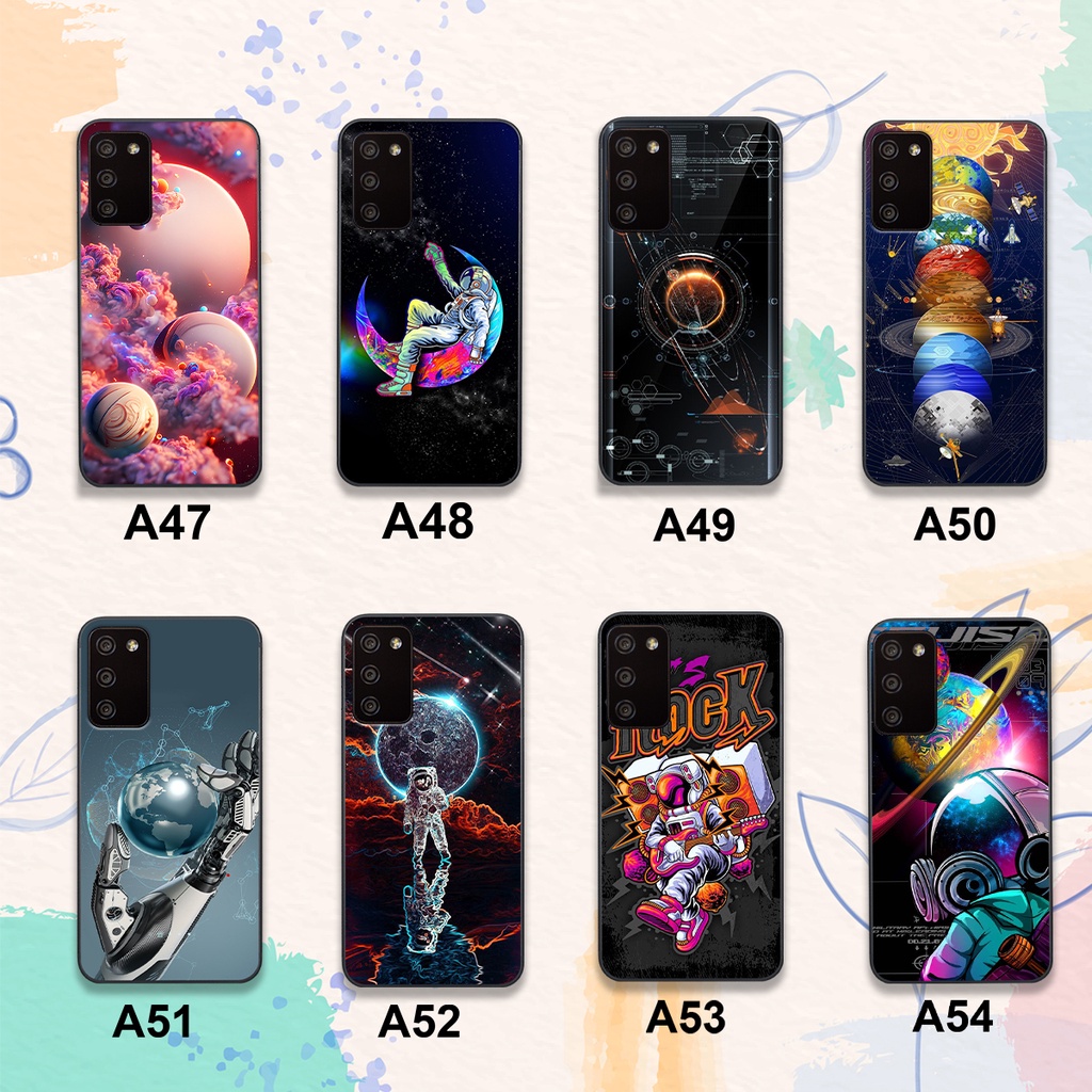 Ốp Samsung a02 - a02s In Hình Họa Tiết Vũ Trụ Phi Hành Gia Đẹp Hot Trend 2023