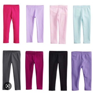 Combo 3 quần legging bé gái co giãn( có size nhí