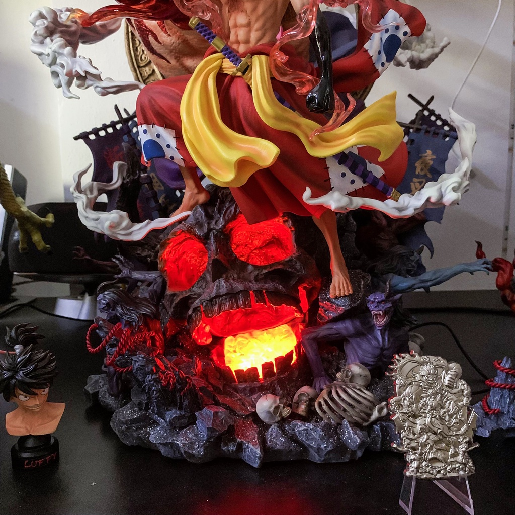 Mô hình luffy gear 4 siêu khủng - one piece ( Recast )
