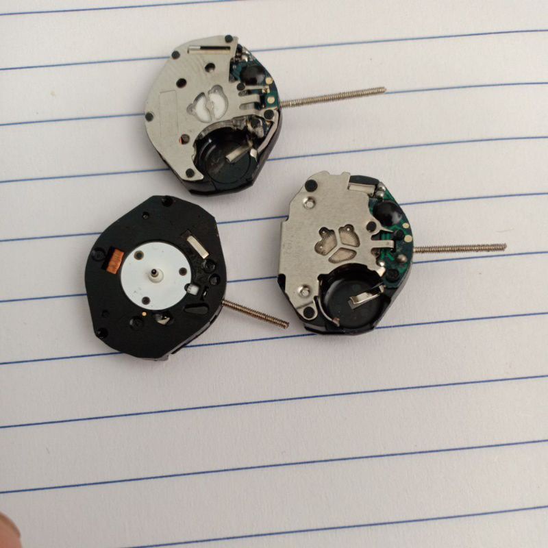 động cơ đồng hồ đeo tay 3 kim sử dụng pin 626 377 tặng kèm nối ti và pin, máy đồng hồ đeo tay hàng tháo máy