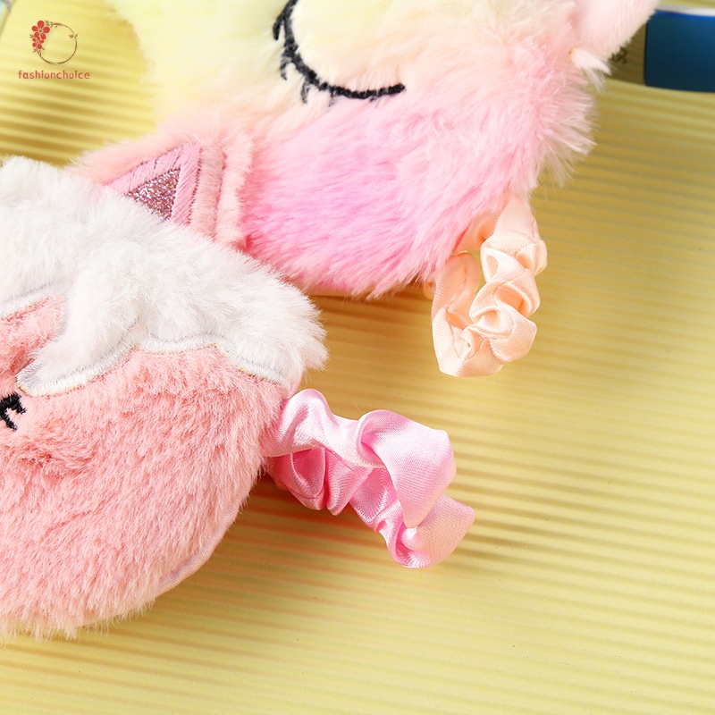 Miếng Bịt Mắt Ngủ Bằng Vải Bông Thoáng Khí Hình Kỳ Lân Hoạt Hình Cho Trẻ Em