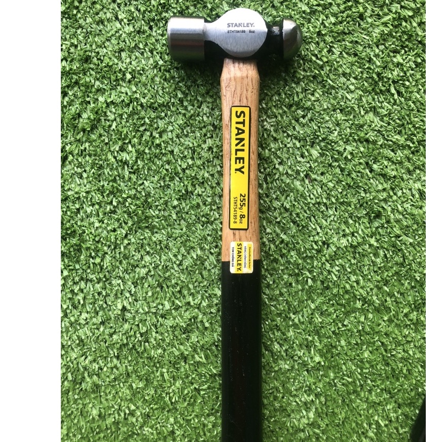 Búa Đầu Tròn Cán Gỗ Stanley, 8oz, 255g, STHT54189-8 Stanley Wood Handle Round Tip Hammer; Chính Hãng