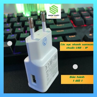 Cóc sạc nhanh samsung, củ sạc nhanh samsung cổng usb chuẩn sạc nhanh sạc được tất cả các dòng máy PHỤ KIỆN SHOP CHẤT