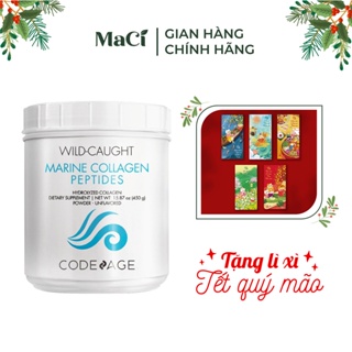 Bột Collagen Thủy phân Wild caught Marine collagen peptides Codeage Giúp