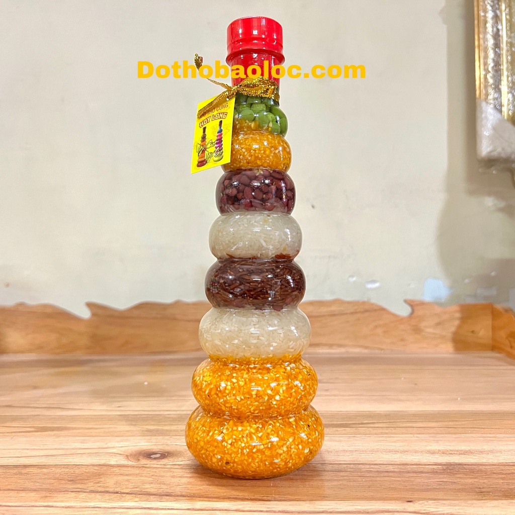 Combo Muối phong thủy ngũ sắc và ngũ cốc phong thủy mang lại may mắn tài lộc – Cỡ NHỎ