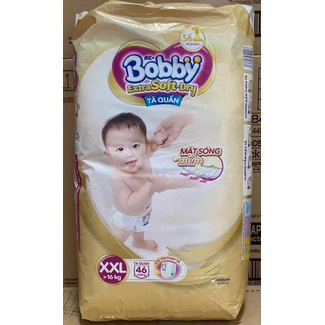 KHUYẾN MẠI SIÊU KHỦNG TÃ QUẦN BOBBY EXTRA XXL46 +Mua 1 gói tặng 1 ba lô to đựng đồ cho bé + giá rẻ 270.000 đ/gói