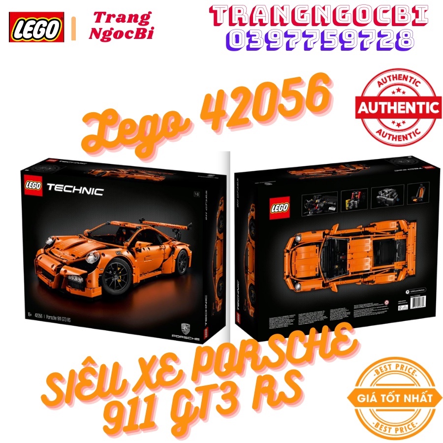 LEGO TECHINC 42056- SIÊU XE PORSCHE 911 GT3 RS