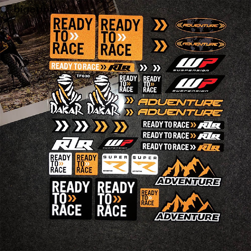 Đề Can Phản Quang Dán Trang Trí Xe Mô Tô KTM Duke 125 200 390 690 990 1290 Adv SXF EXC EXC-G XC XCW RDG