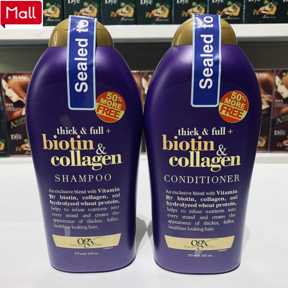 Biotin Collagen Tím- Biotin Collagen Tím 577ml - Biotin Collagen Tím Dầu Gội Chống Rụng Tóc Và Kích Thích Mọc Tóc Nhanh