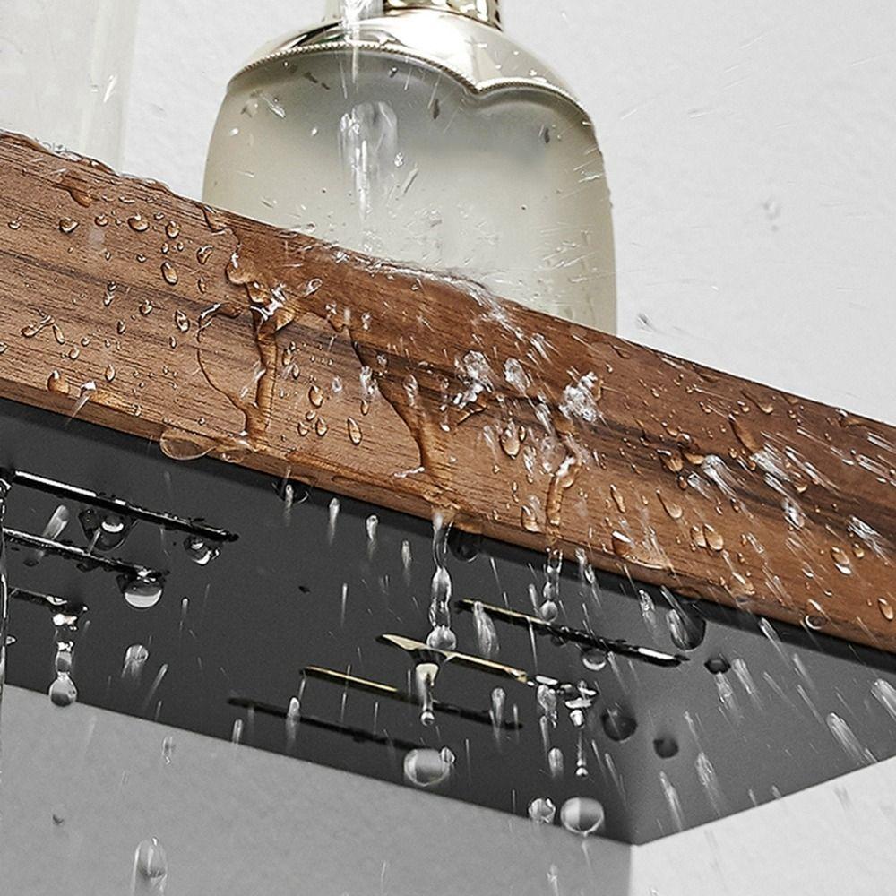 Giá Đỡ Dầu Gội / Mỹ Phẩm Gắn Tường Đa Năng Chống Ẩm / Thấm Nước Sáng Tạo