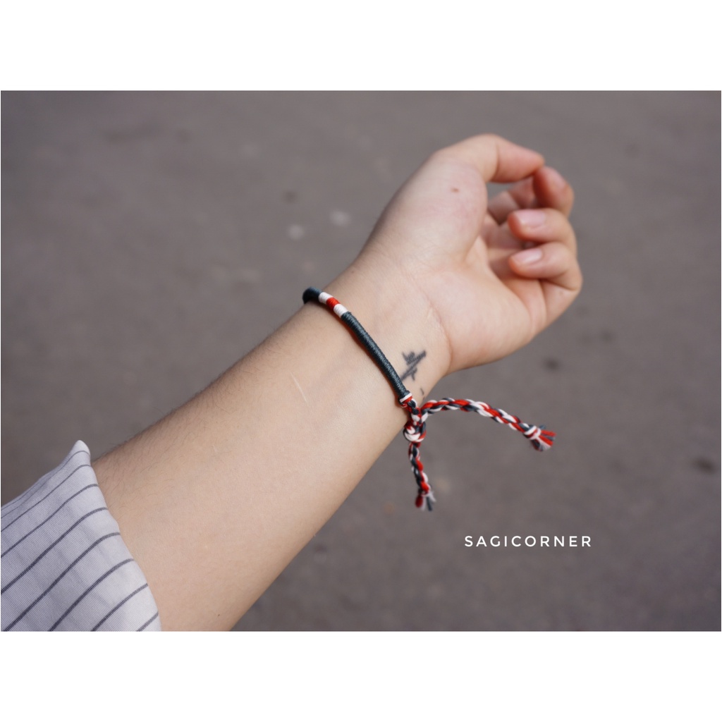 Chap.1 - Vòng tay, chân màu giáng sinh unisex l Wrap bracelet