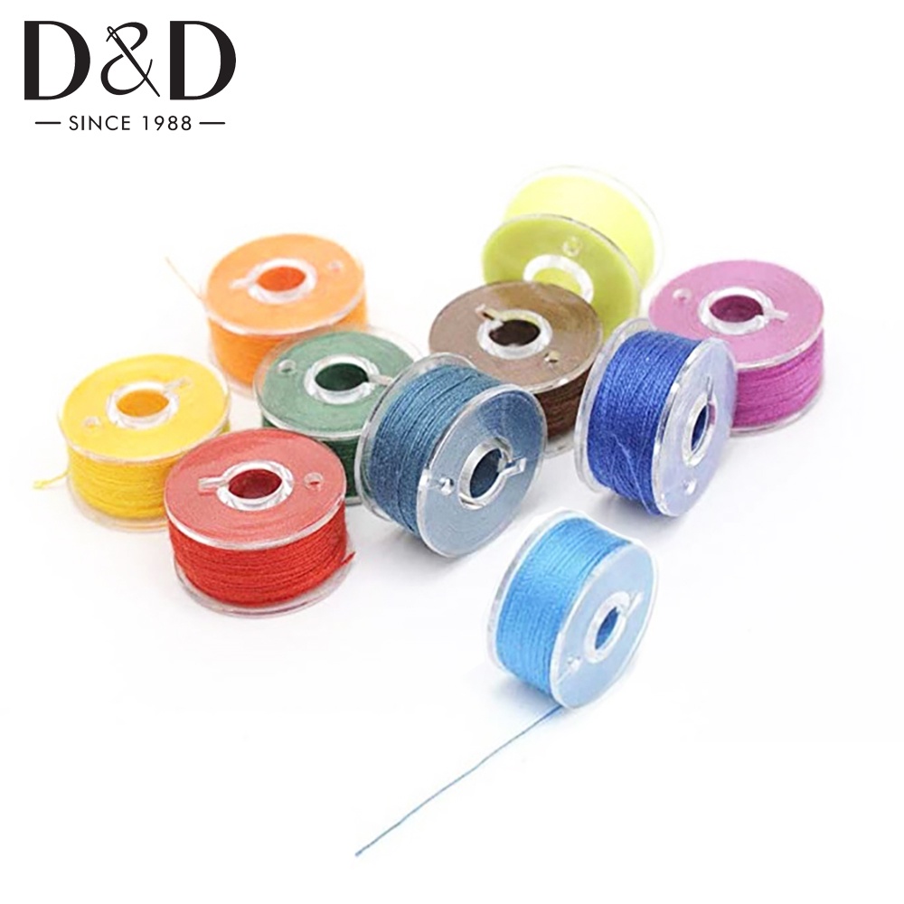 Set 25 Cuộn Chỉ Thêu Nhiều Màu