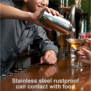 Bình lắc Shaker pha chế cocktail chất liệu inox (250 -350 - 550 - 750 ml)
