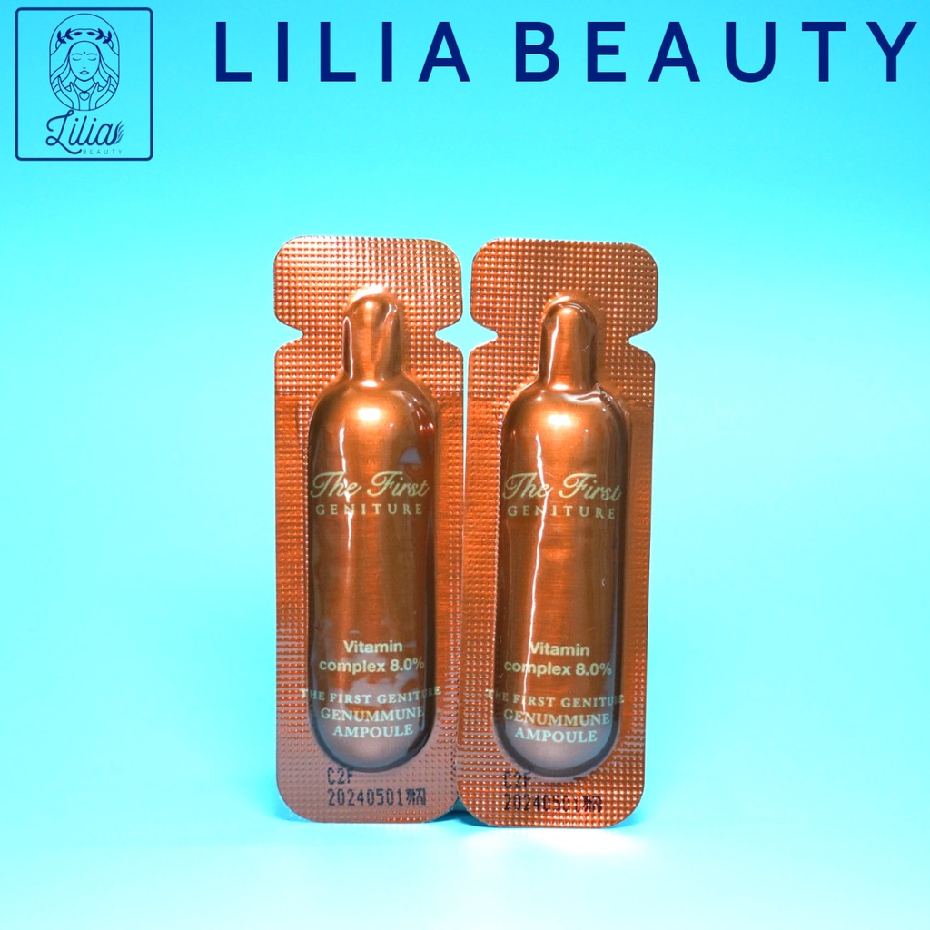 Combo 10 ống Serum Vitamin C chống lão hoá, làm trắng da, tăng độ đàn hồi - Ohui The First Vitamin Complex 8.0%