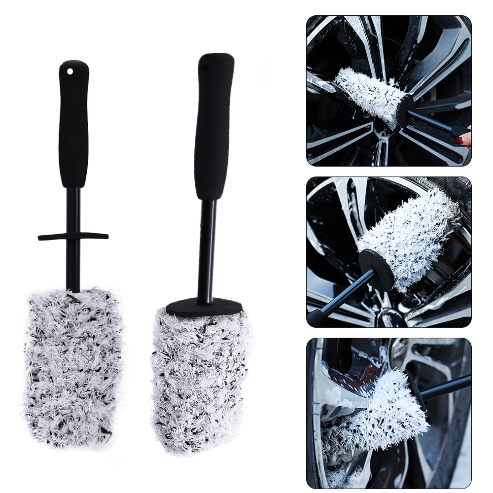 Cọ Vệ Sinh Xe Hơi Tay Cầm Dài Chống Trượt Tiện Dụng