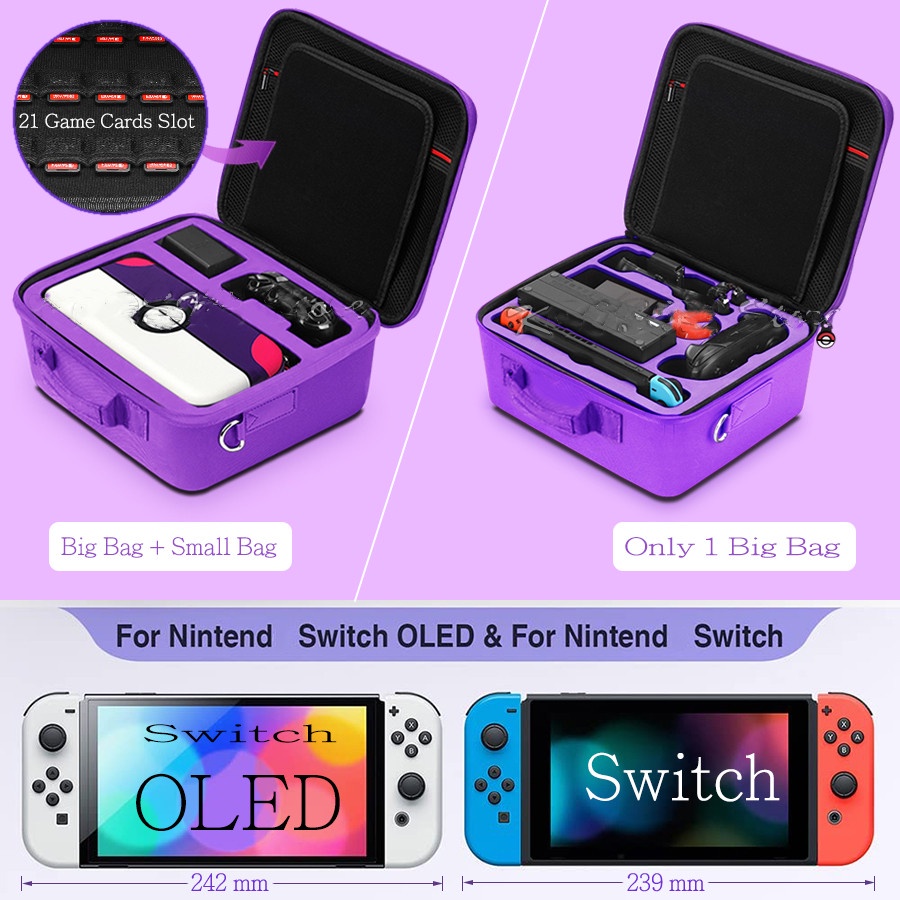 Túi Đeo Vai Đựng Máy Chơi Game Nintendo Switch OLED