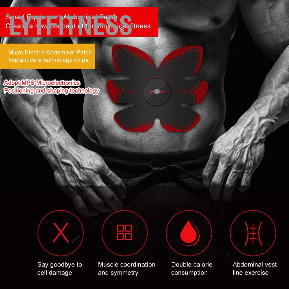 LYTFitness Máy kích thích ABS tập cơ Bụng săn chắc bụng Dây đai