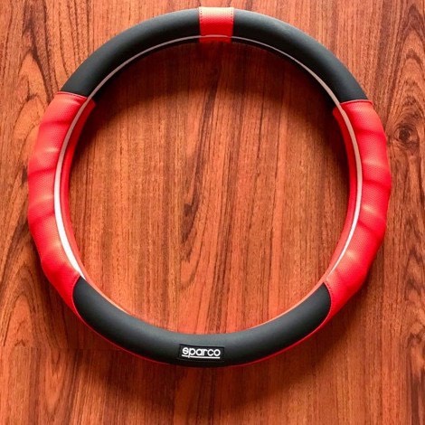 [Size 38-45cm] Bọc vô lăng sparco f5 năng động thể thao nhiều size cho các bác lựa chọn