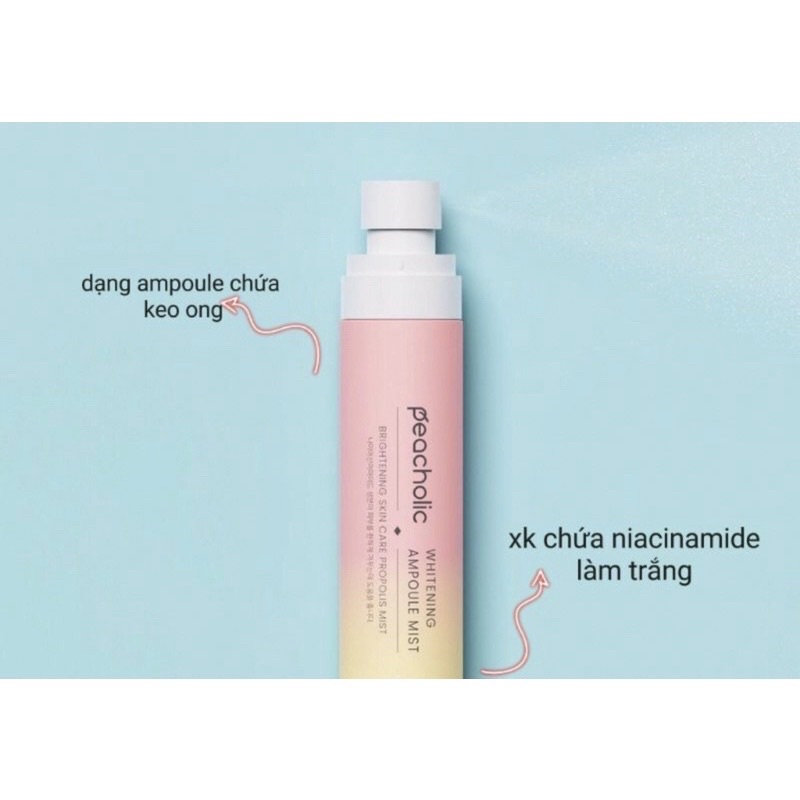 Xịt khoáng truyền trắng Peacholic