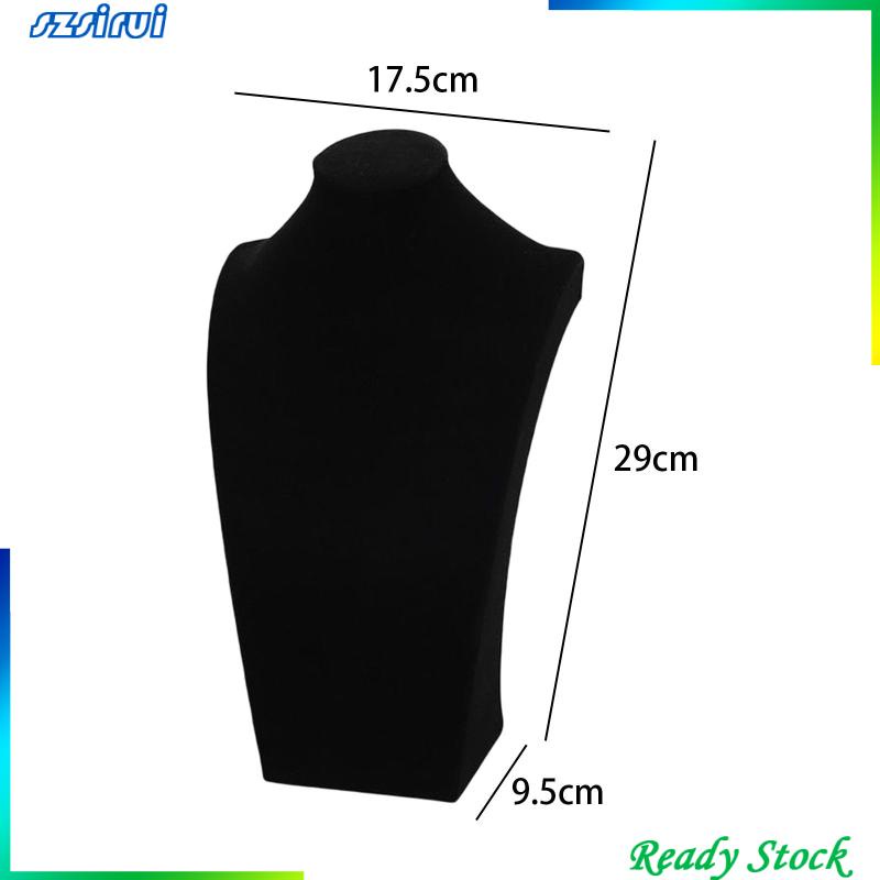 Vòng cổ Manơcanh Màu Đen 20cm