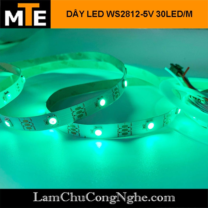 Dây led dán đổi màu WS2812-5V 30 LED/M