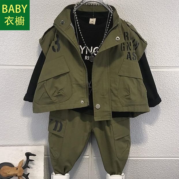 Bộ Đồ Vest Thời Trang Xuân Thu 2022 Mới Mẻ Cho Bé Trai