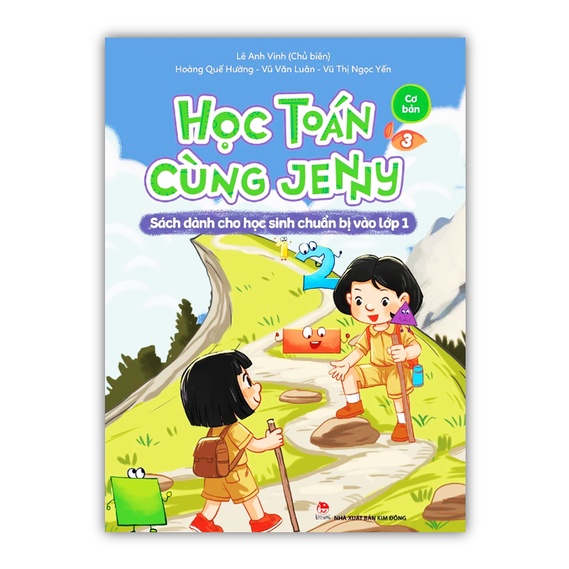 Sách - Học Toán Cùng Jenny - Dành Cho Học Sinh Chuẩn Bị Vào Lớp 1 Bộ Cơ Bản - Tập 3 (PV)