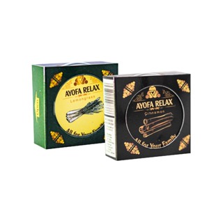 Bộ đôi Cao Massage Ayofa Relax Hương Xả và  Cao Massage Ayofa Relax Hương Quế 20G