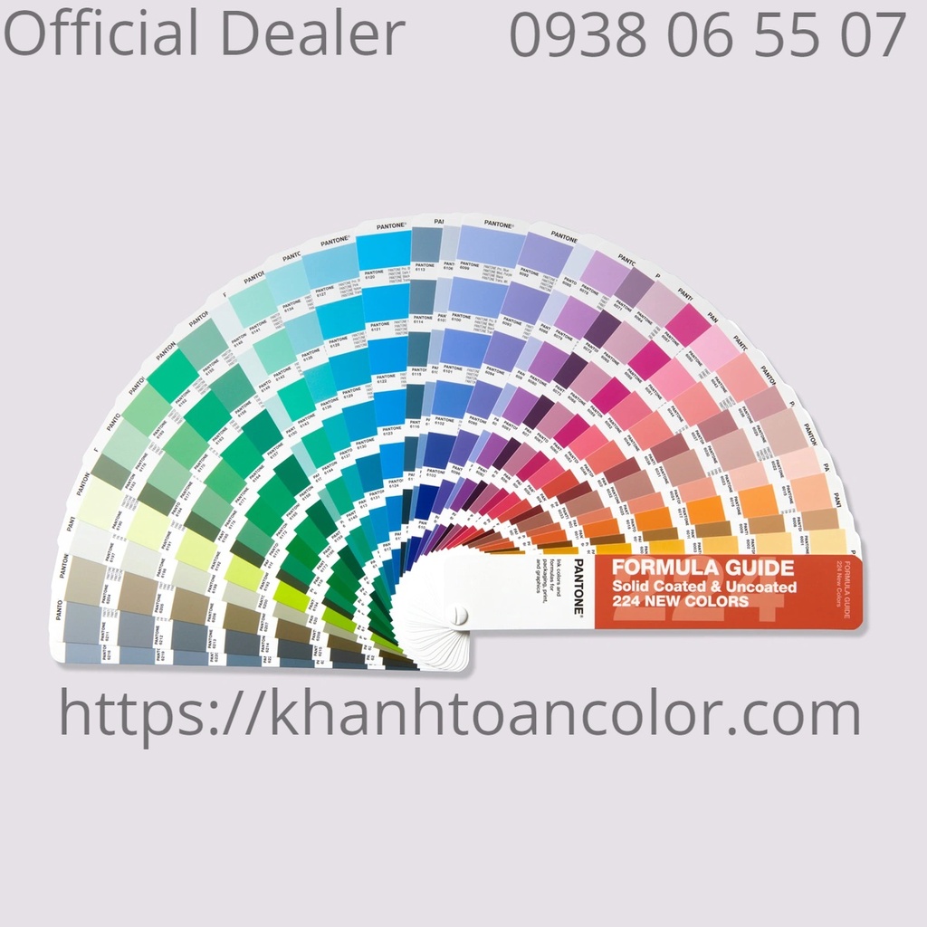 (NEW 2023) Bảng màu Pantone Formula Guide Supplement GP1601B-SUPL năm 2023 - 224 màu PMS mới ra mắt năm 2022