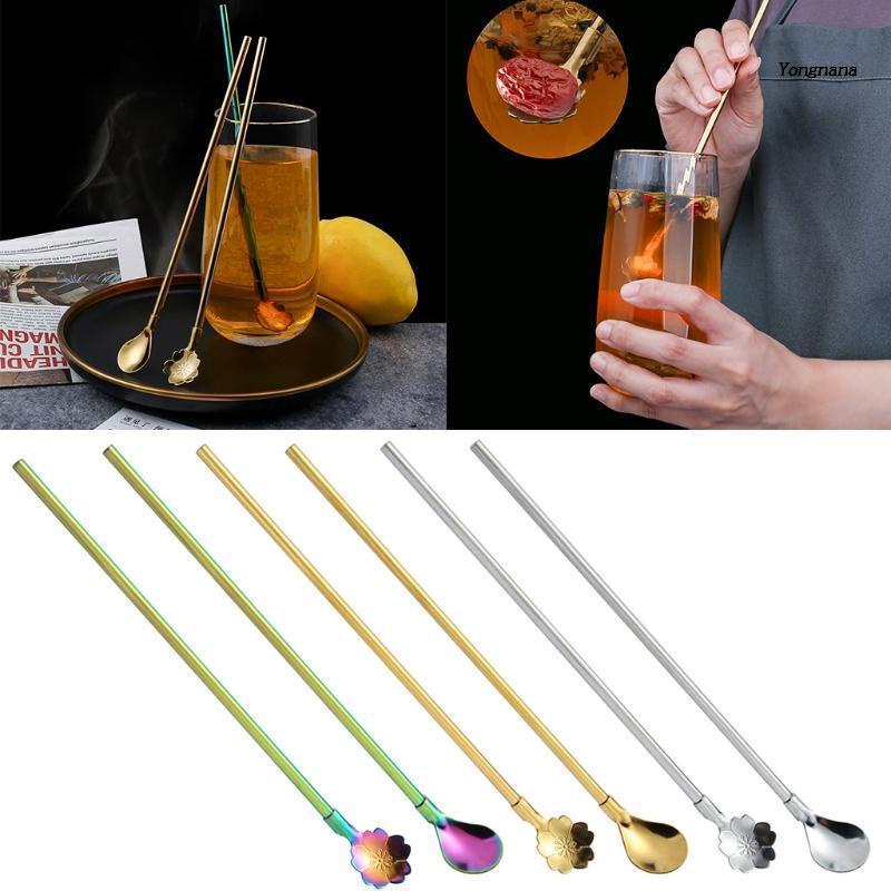 1 Ống Hút Bằng Thép Không Gỉ Có Thể Tái Sử Dụng Ba Màu Để Chọn Lựa