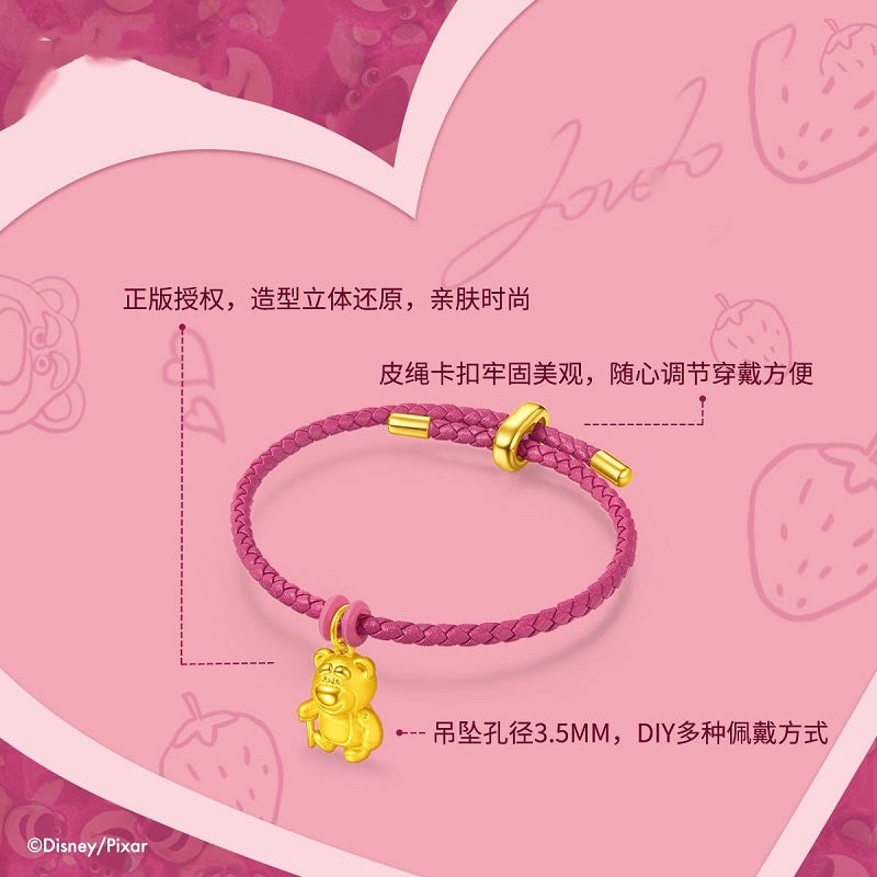 Vòng tay Lotso gấu dâu