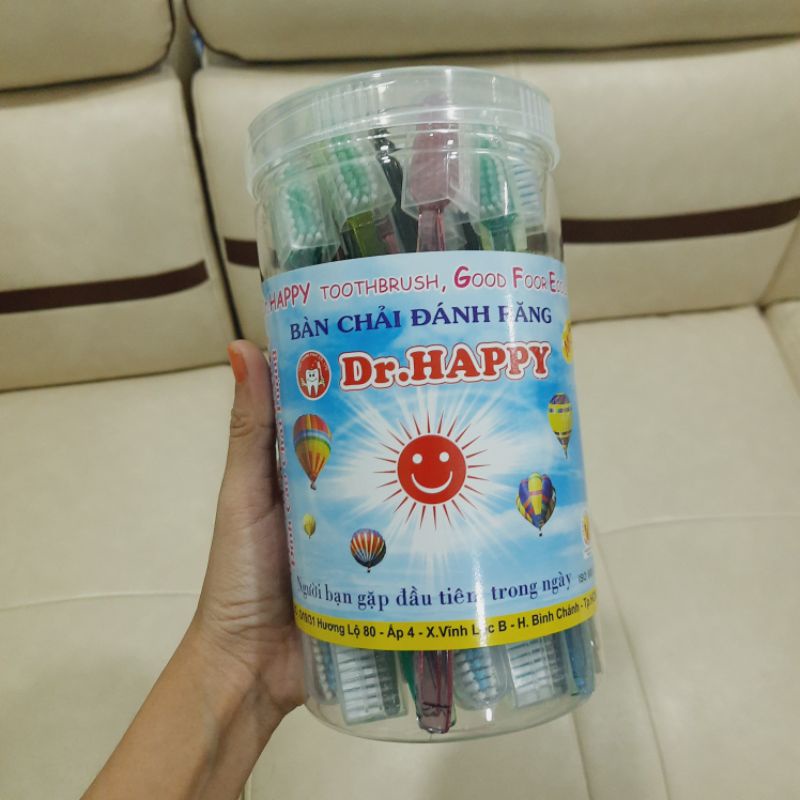 Lon 25 cây bàn chải đánh răng Dr.happy