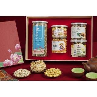 Bộ sản phẩm set quà Sen Quê Bác