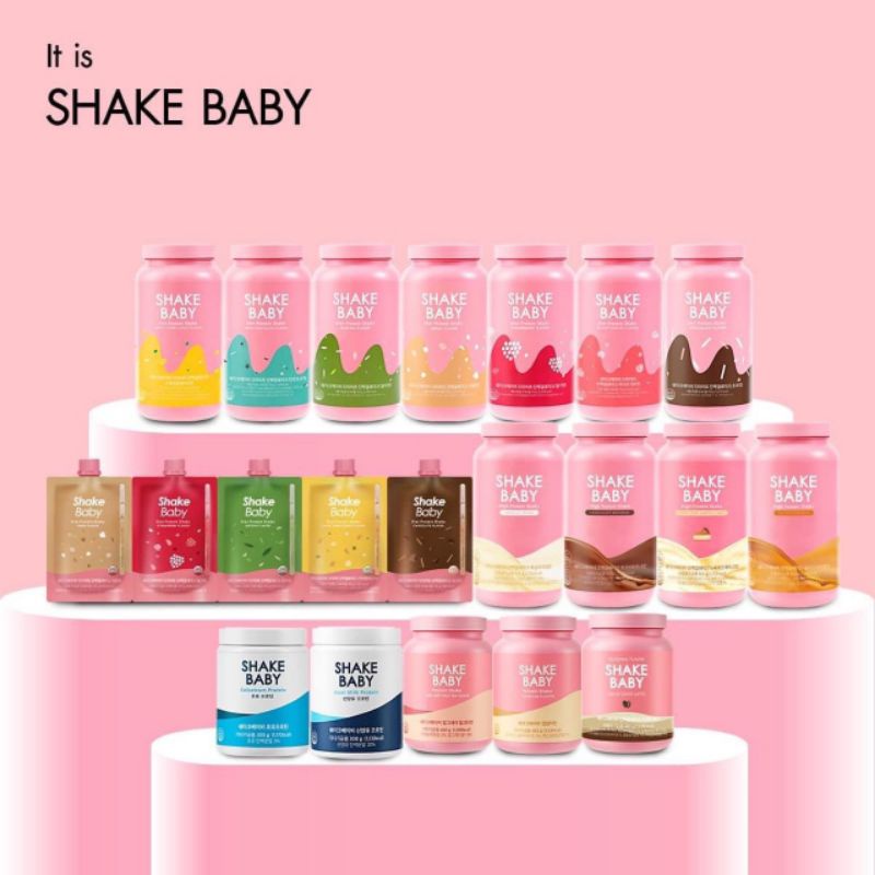 Bột ngũ cốc hộ trợ tăng giảm cân SHAKEBABY 750GR HÀN QUỐC