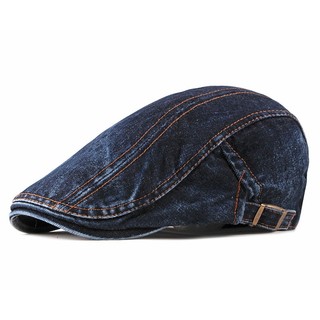 Mũ nồi bê rê nón beret vải jean nam arm-1284