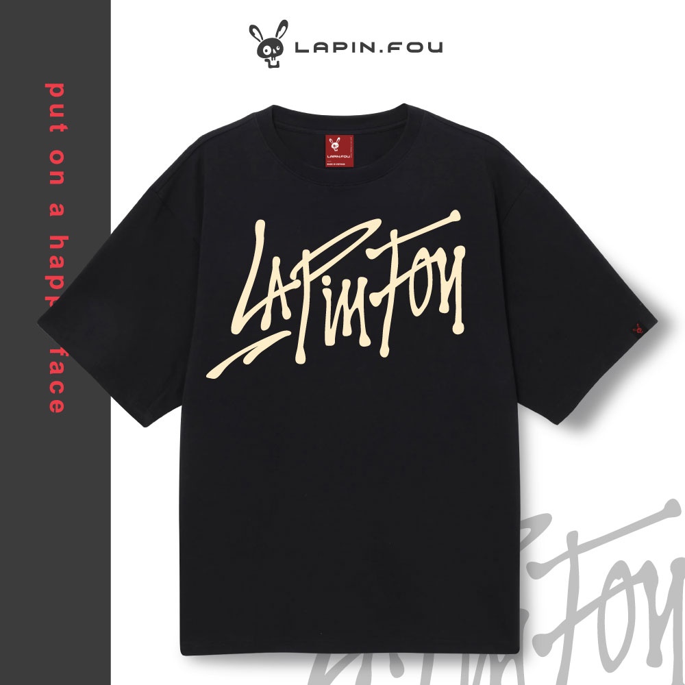 Áo Thun Unisex Nam Nữ Local Brand - Lapin.Fou Signature