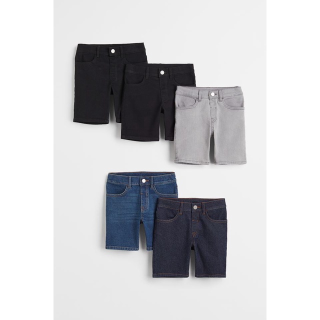 [BÁN LẺ] Quần short jean mềm kids tách set HM UK chính hãng (Đọc kĩ lưu ý ạ)
