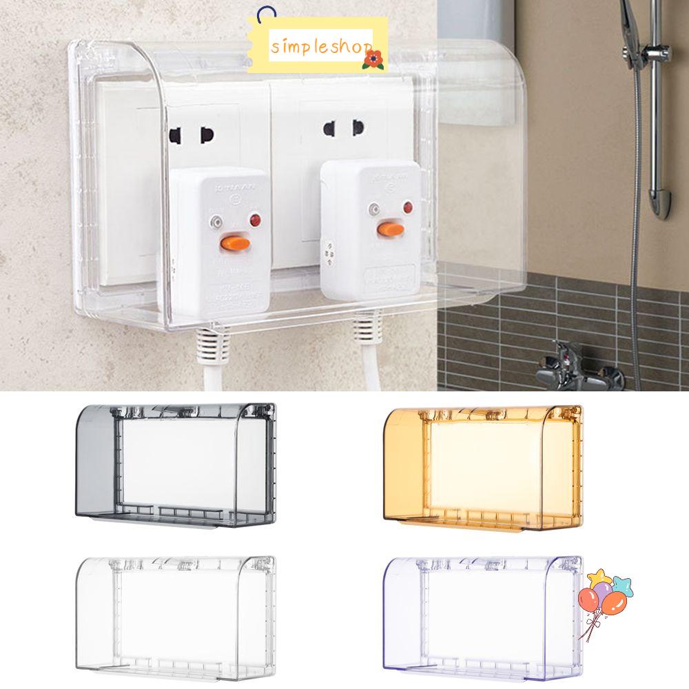 Hộp Bảo Vệ Ổ Cắm Điện Trong Suốt 86 Kiểu Tiện Dụng