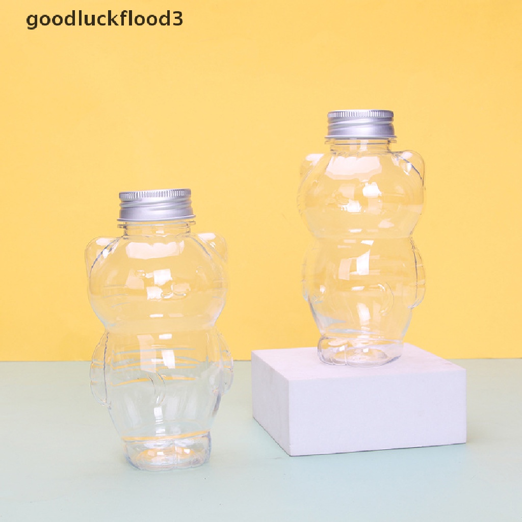 Bình Đựng Nước Ép / Trà Sữa / Nước Ép Trong Suốt Hình Mèo Dễ Thương