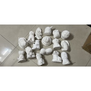 Tô tượng thạch cao 8cm - 12cm (không kèm màu)