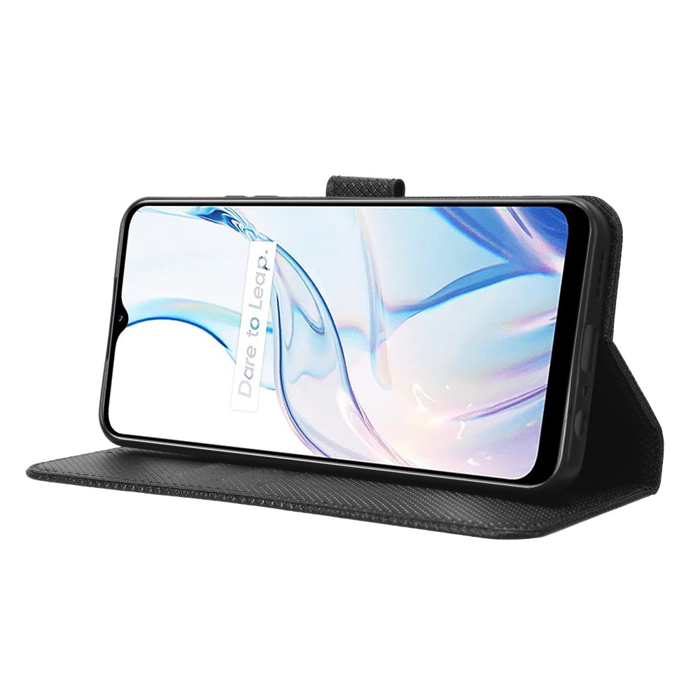 Ốp Lưng Điện Thoại Dạng Ví Da Lật Dành Cho Realme C30s RMX3690 Realme C30 RMX3581