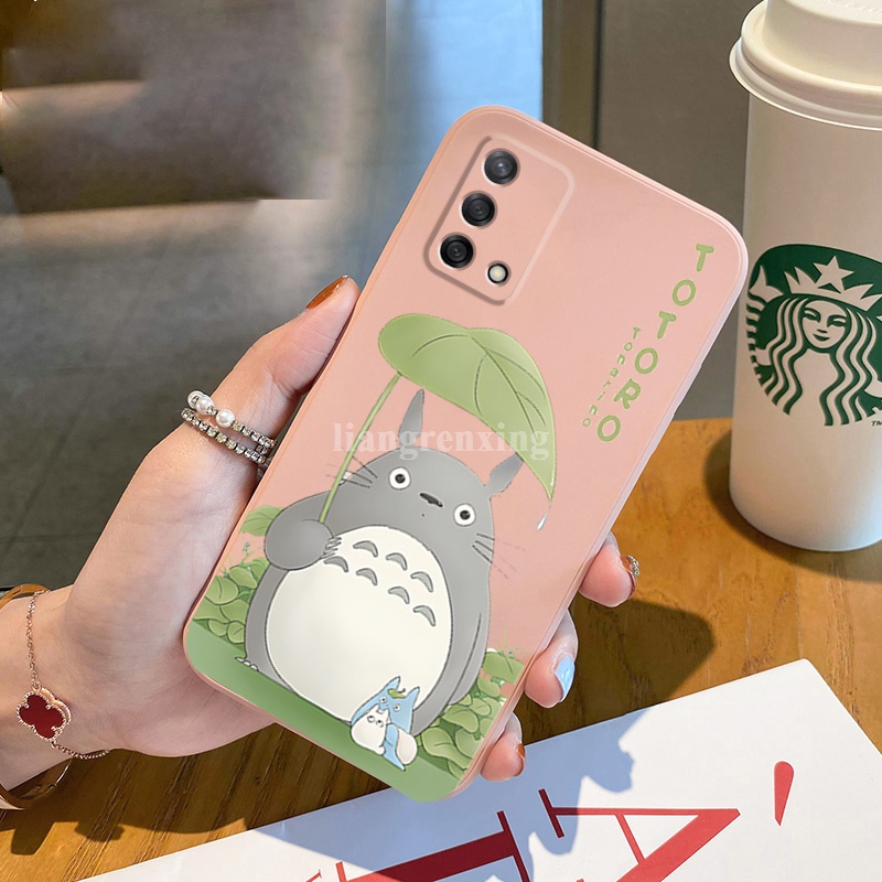 Ốp lưng oppo A74 4g oppo a95 Ốp Điện Thoại Silicon Mềm In Hình Động Vật Hoạt Hình Dễ Thương Cho oppo A74 4g oppo a95 ZBLM01 viền vuông cute