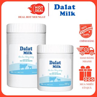 Sữa Chua Vị Tự Nhiên Không Đường DALAT MILK Hộp 1KG Chính Hãng Date Xa