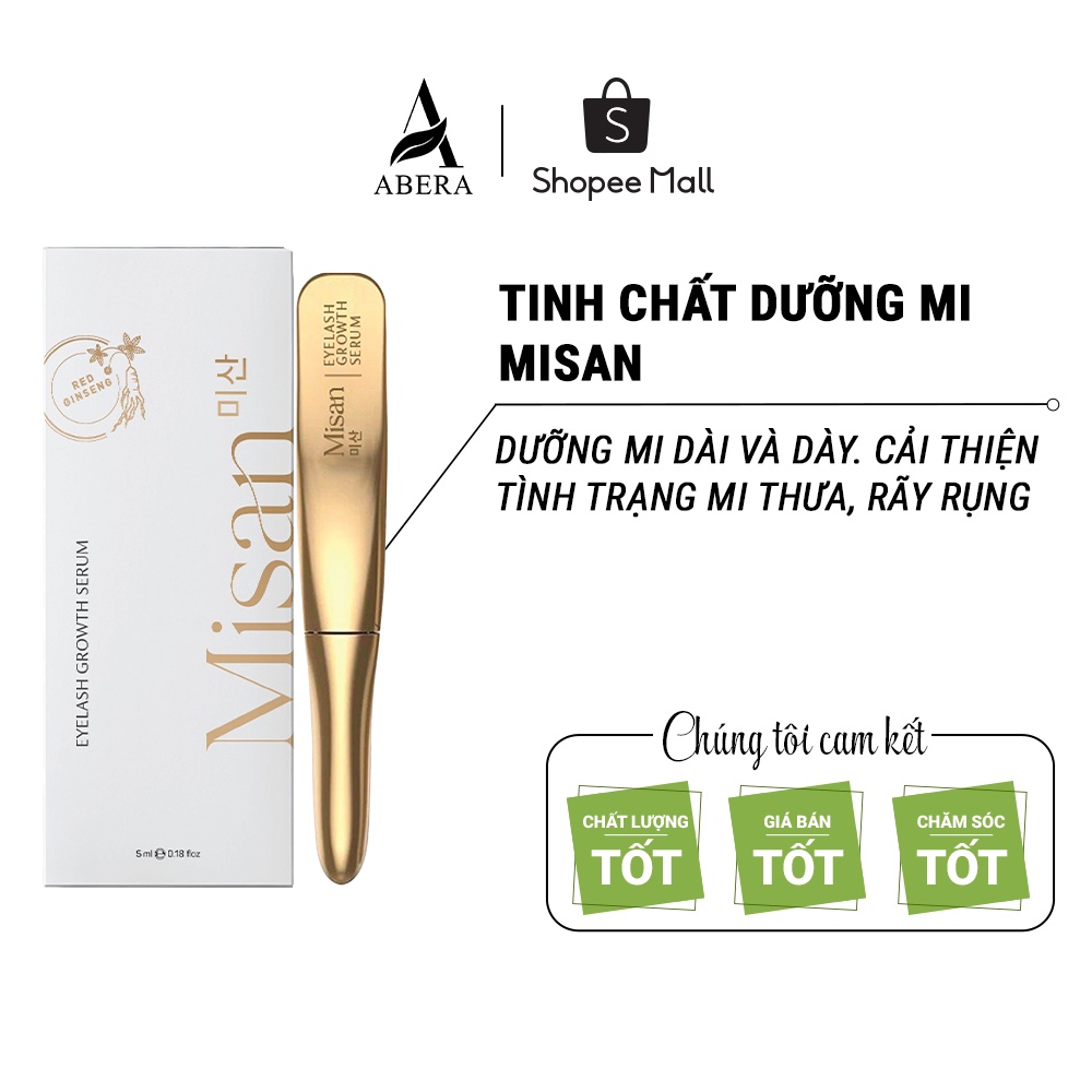 Tinh Chất Dưỡng Mi Misan dưỡng mi dài và dày, cải thiện tình trạng mi thưa, dễ gãy rụng