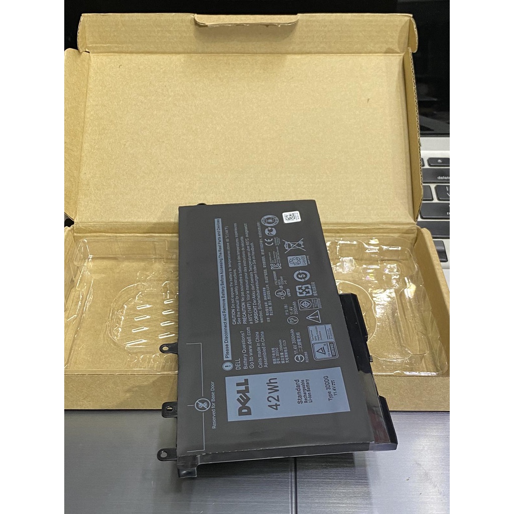 Pin zin DELL Latitude E5280 E5480 E5580 3DDDG 03VC9Y O3VC9Y ( 11.4V - 42Wh ) (HÀNG ZIN ) bh 12 tháng