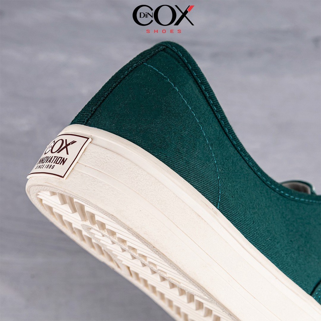 Giày Sneaker Nam Vải DINCOX E06 EVERGREEN