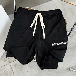 Quần short Essentials vải lưới hàng cao cấp ss2022