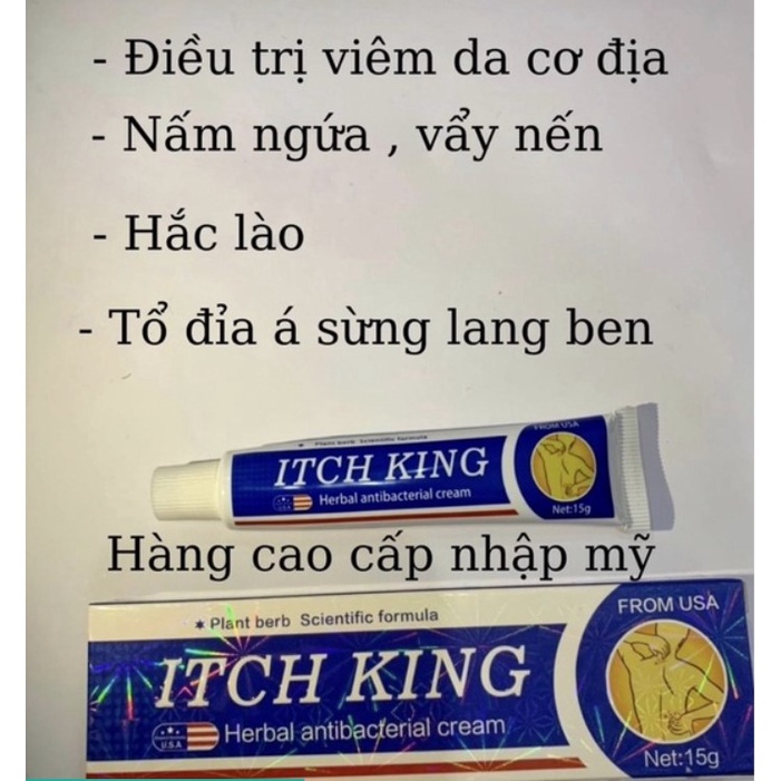 Kem bôi da Itch King( hàng nhập Mỹ) combo 3 tuýp