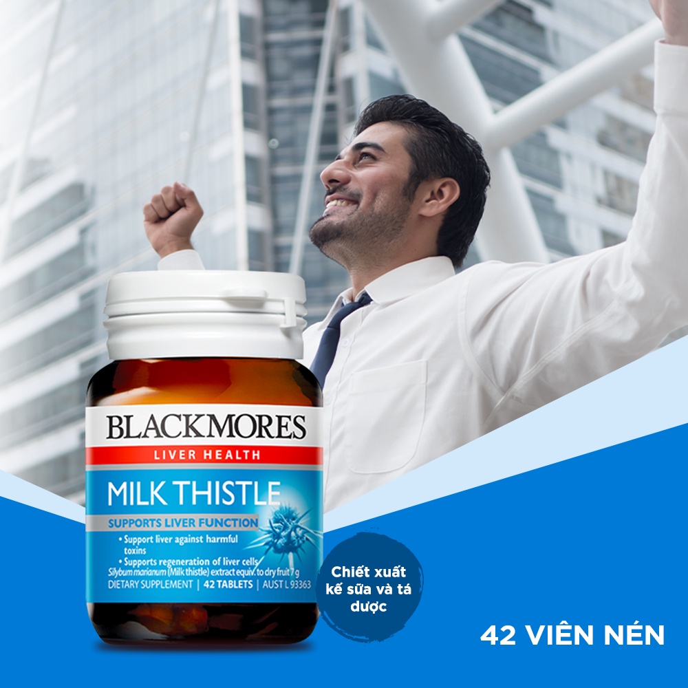 Combo Tinh Dầu Hoa Anh Thảo Blackmores Evening Primrose Oil & Viên Uống Hỗ Trợ Phục Hồi Gan Blackmores Milk Thistle