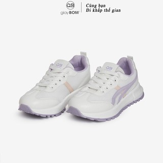 [Mã WABRMH99 giảm 12% đơn 99K]Giày thể thao nữ giayBOM đế cao 3 cm B1127